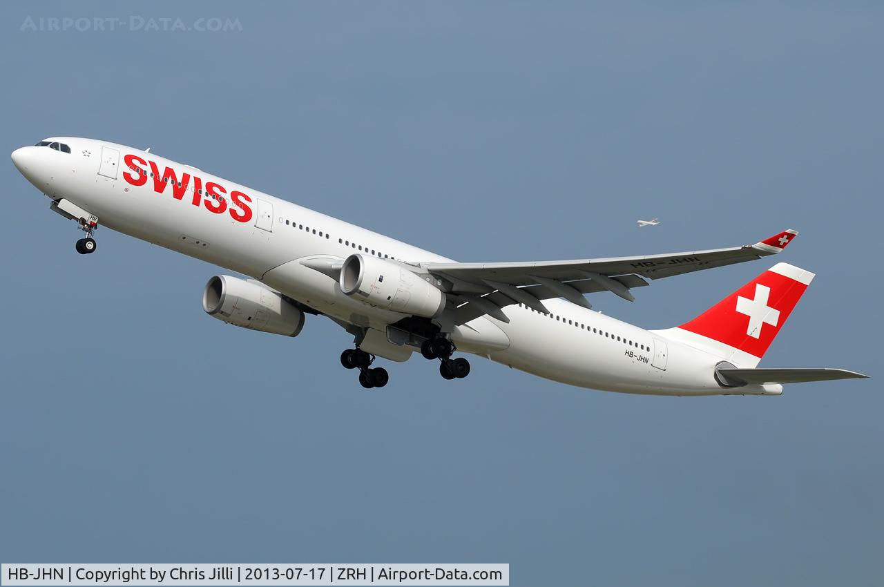 HB-JHN, 2013 Airbus A330-343X C/N 1403, Swiss