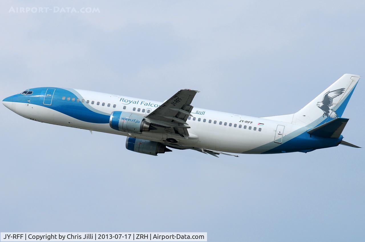 JY-RFF, 1994 Boeing 737-4K5 C/N 27831, Royal Falcon