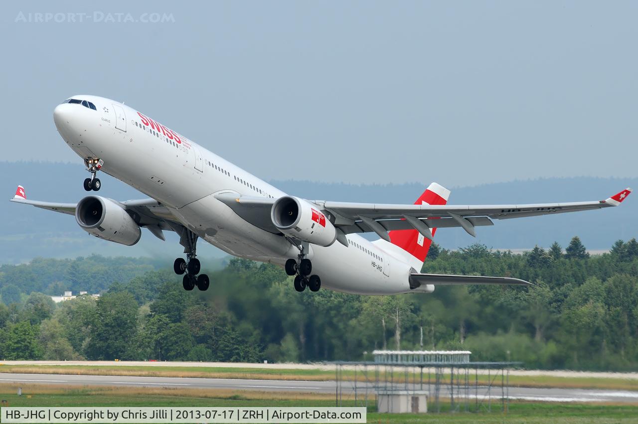 HB-JHG, 2010 Airbus A330-343X C/N 1101, Swiss