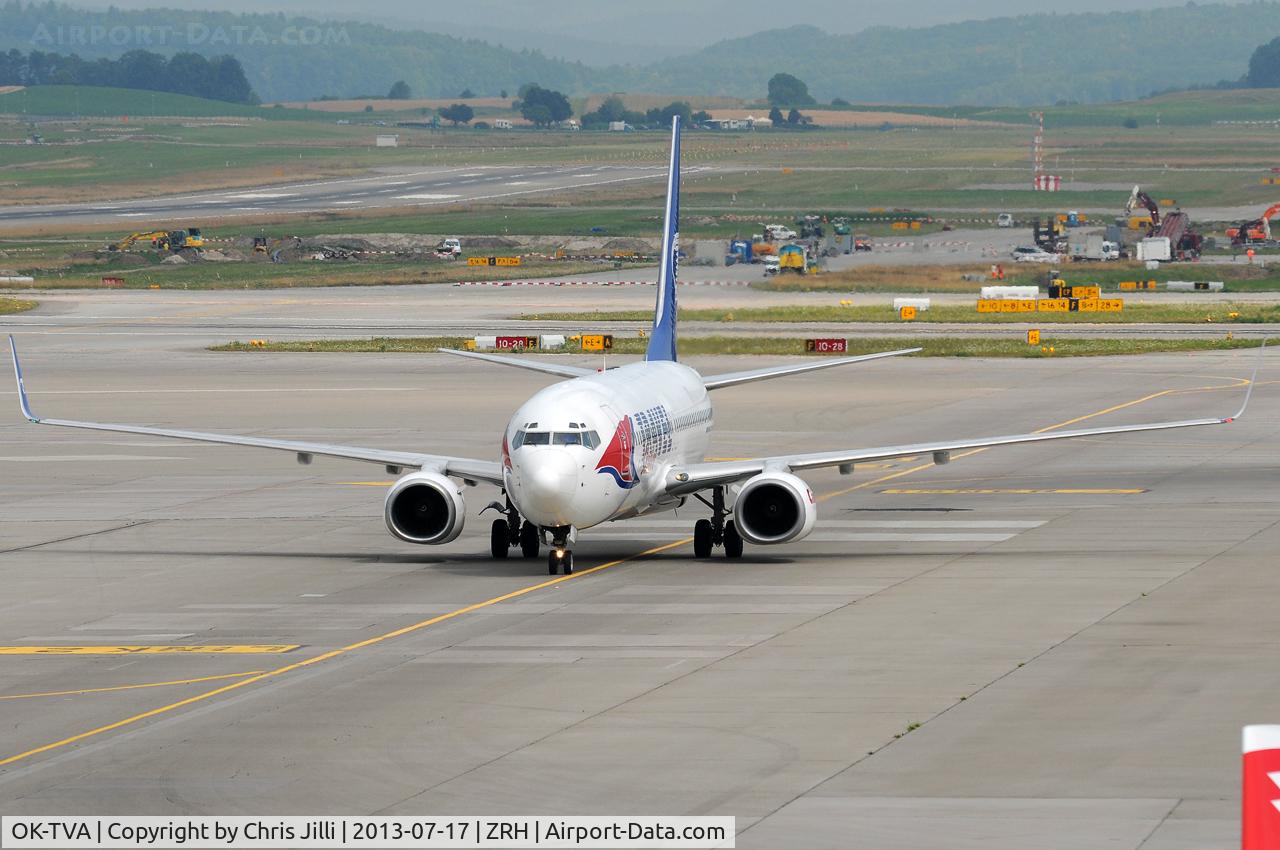 OK-TVA, 2001 Boeing 737-86N C/N 32243, Travel Service