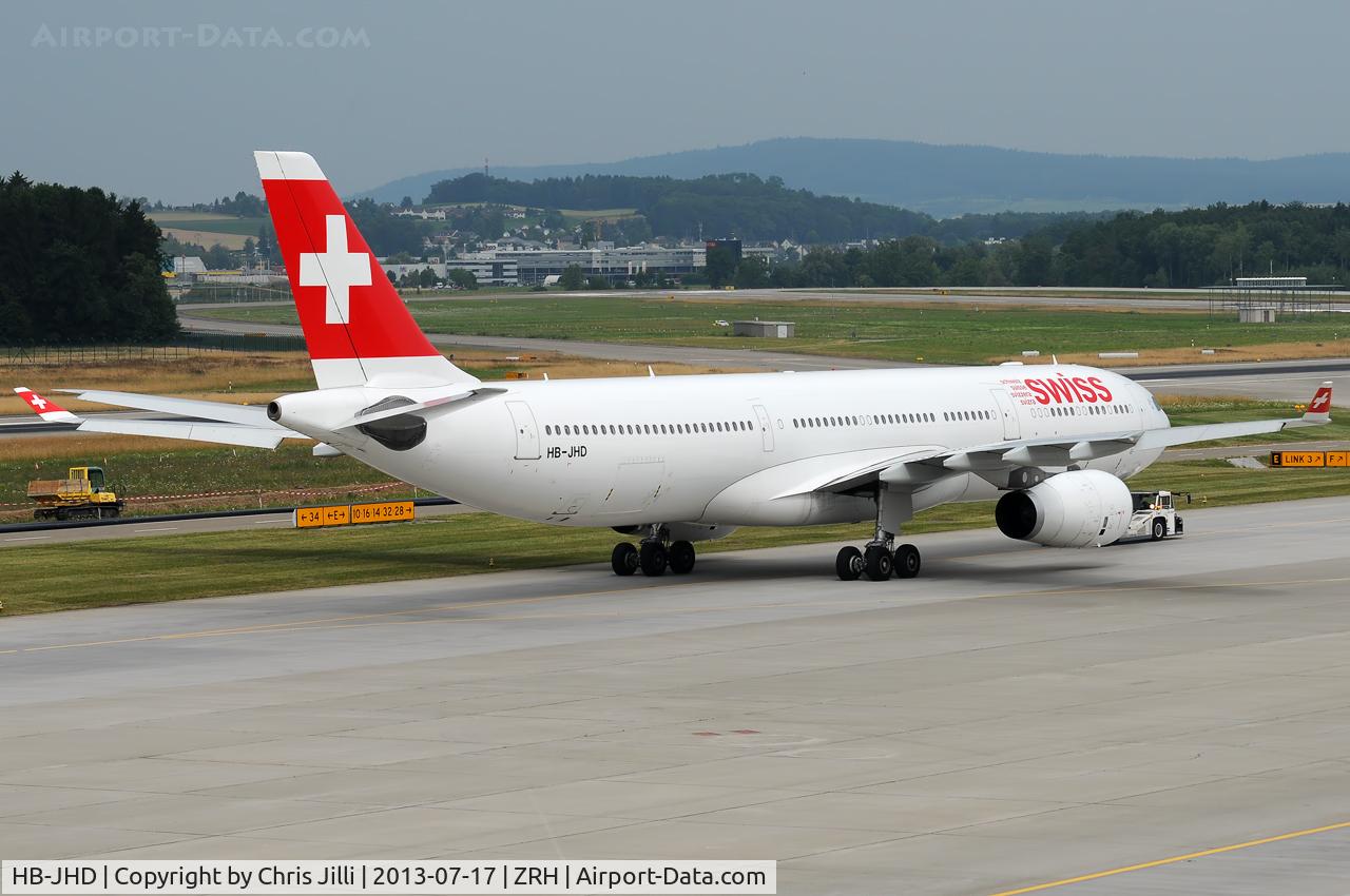 HB-JHD, 2009 Airbus A330-343 C/N 1026, Swiss