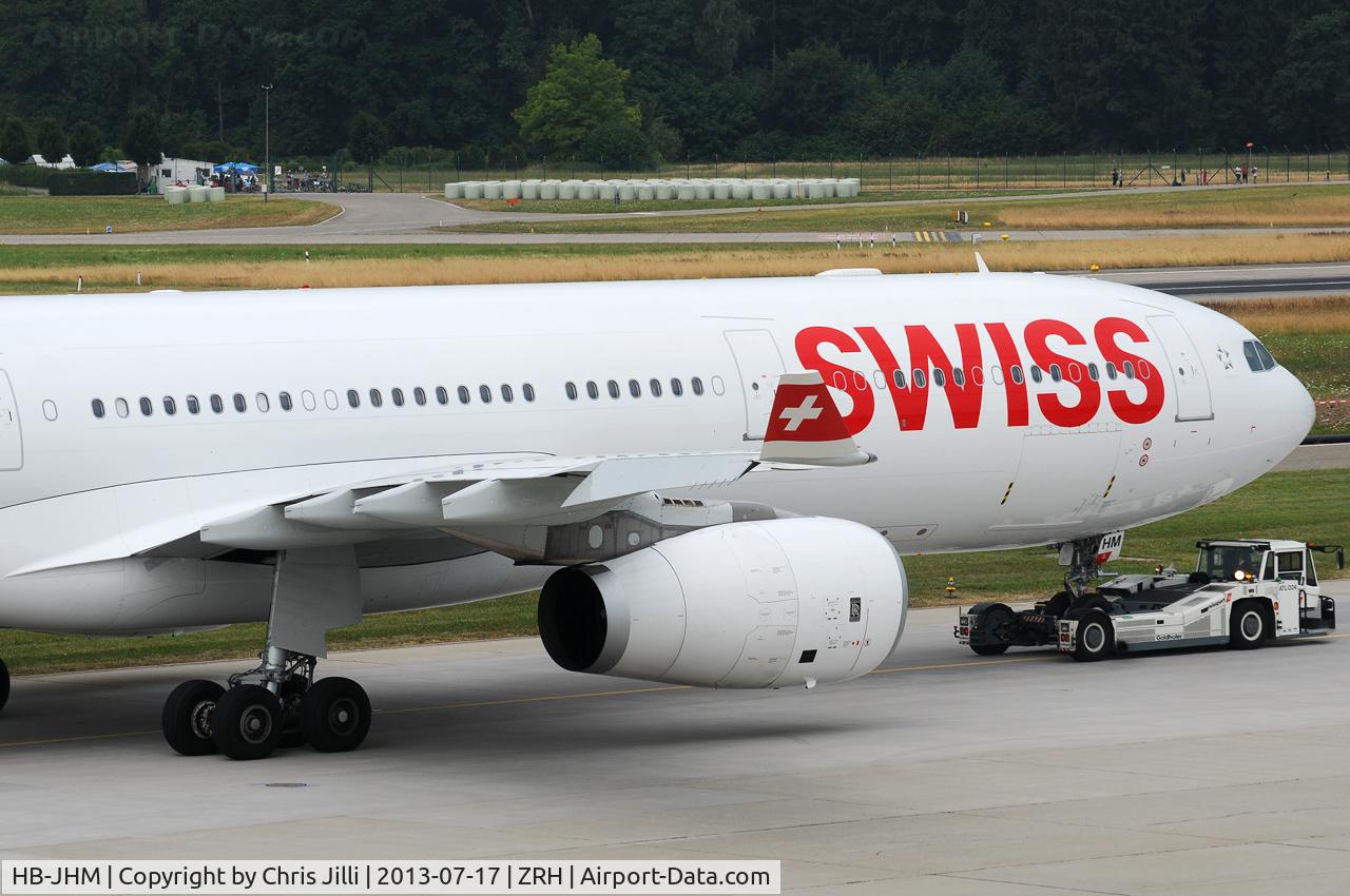 HB-JHM, 2012 Airbus A330-343X C/N 1355, Swiss