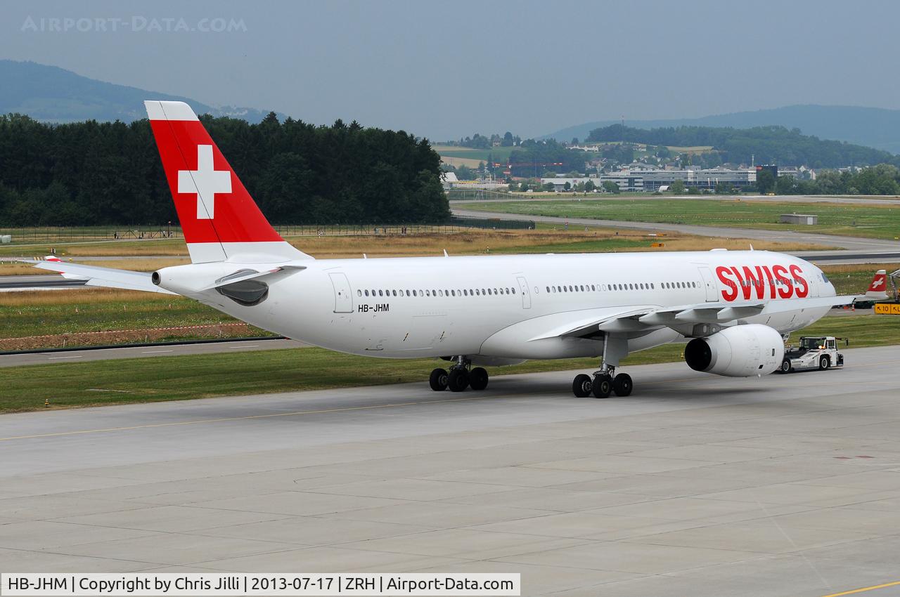 HB-JHM, 2012 Airbus A330-343X C/N 1355, Swiss