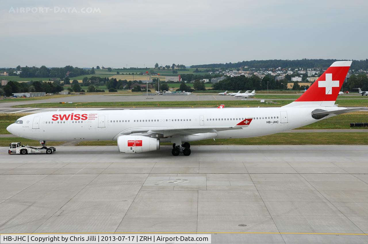 HB-JHC, 2009 Airbus A330-343X C/N 1029, Swiss