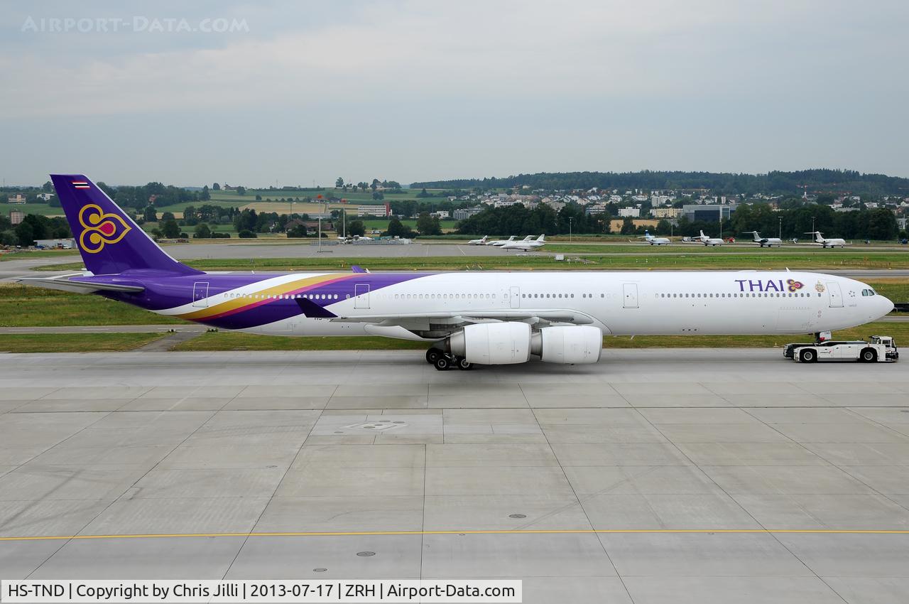 HS-TND, 2005 Airbus A340-642 C/N 710, Thai Airways