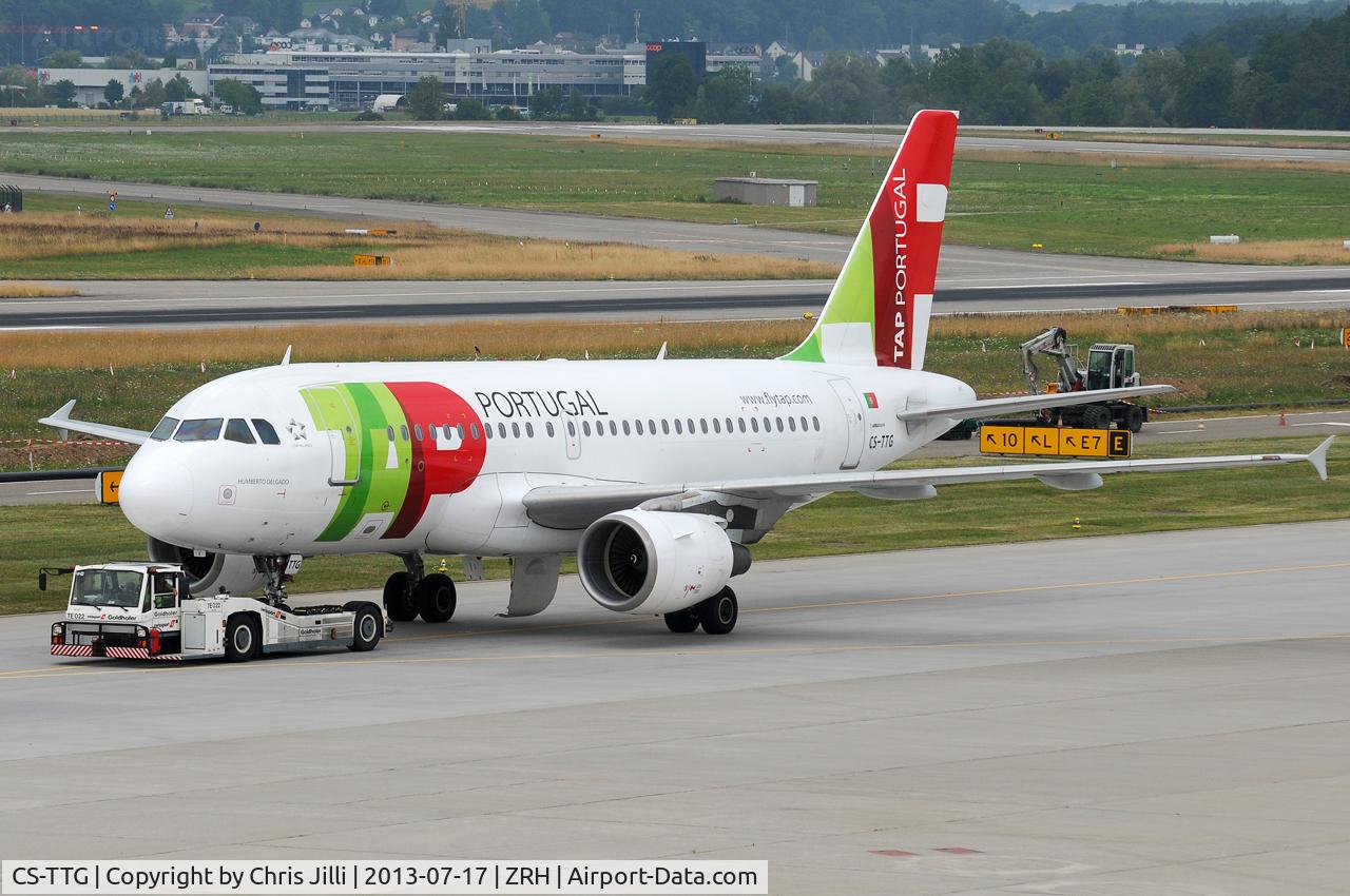 CS-TTG, 1998 Airbus A319-111 C/N 906, TAP Portugal