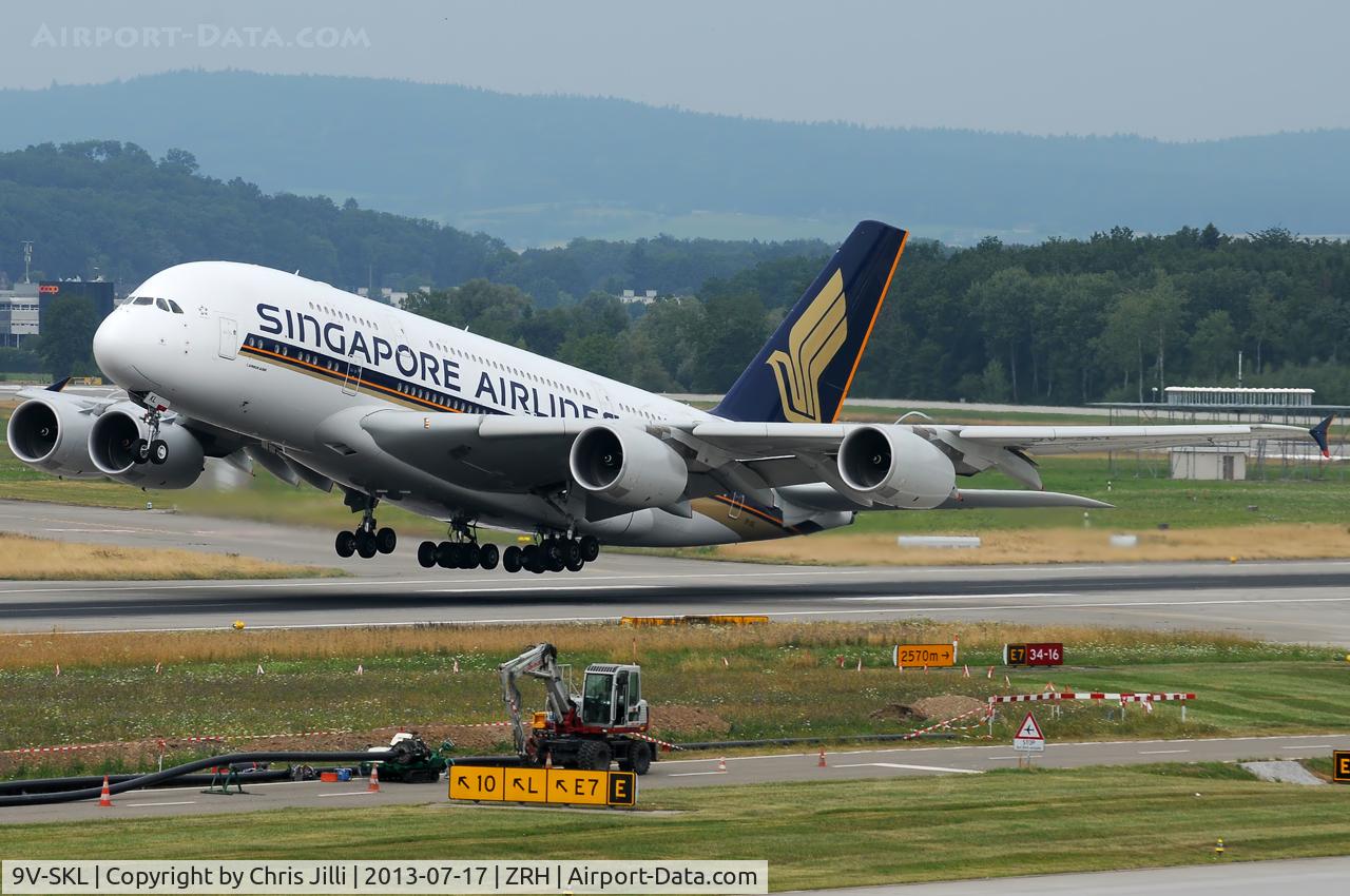 9V-SKL, 2010 Airbus A380-841 C/N 058, Singapore AIrlines