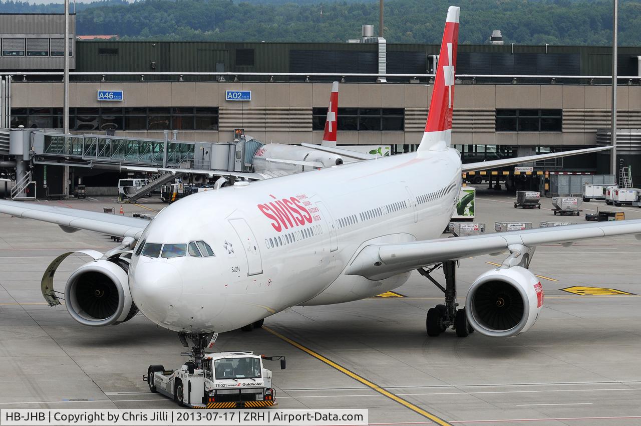 HB-JHB, 2009 Airbus A330-343X C/N 1018, Swiss