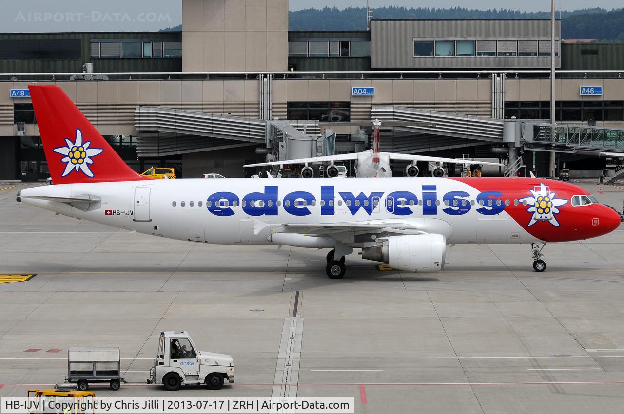 HB-IJV, 2003 Airbus A320-214 C/N 2024, Edelweiss