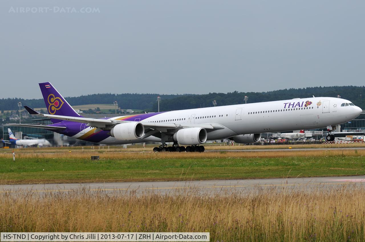 HS-TND, 2005 Airbus A340-642 C/N 710, Thai Airways