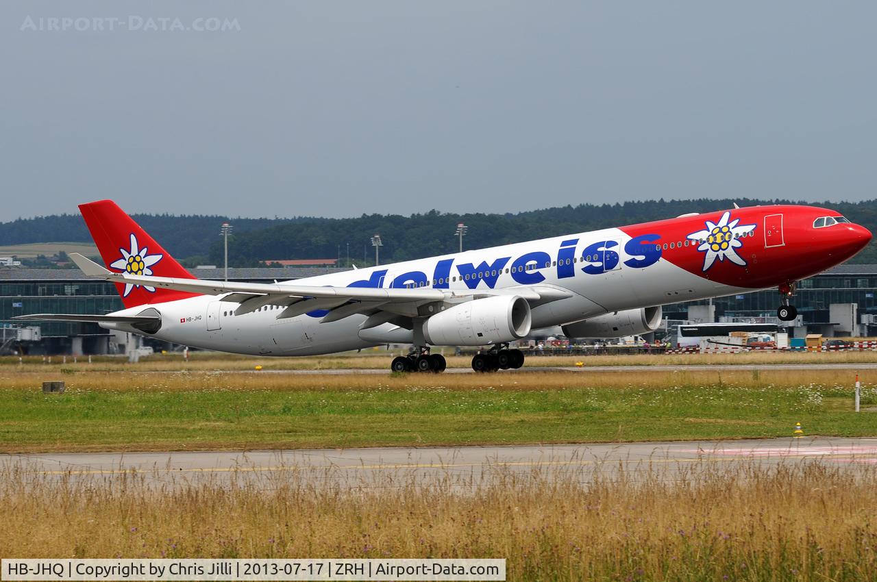 HB-JHQ, 2010 Airbus A330-343X C/N 1193, Edelweiss