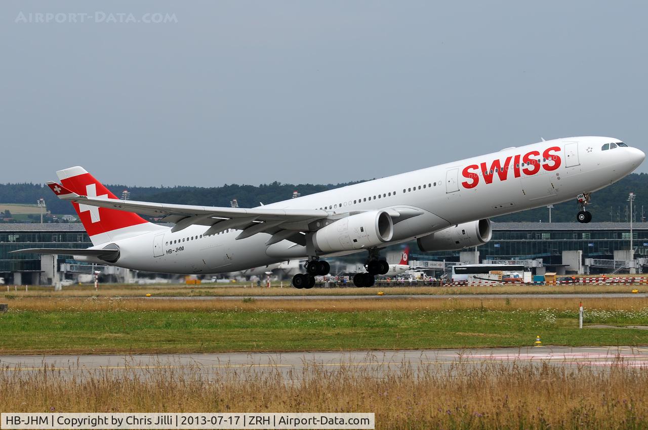 HB-JHM, 2012 Airbus A330-343X C/N 1355, Swiss