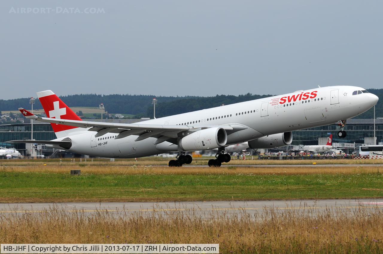 HB-JHF, 2010 Airbus A330-343X C/N 1089, Swiss