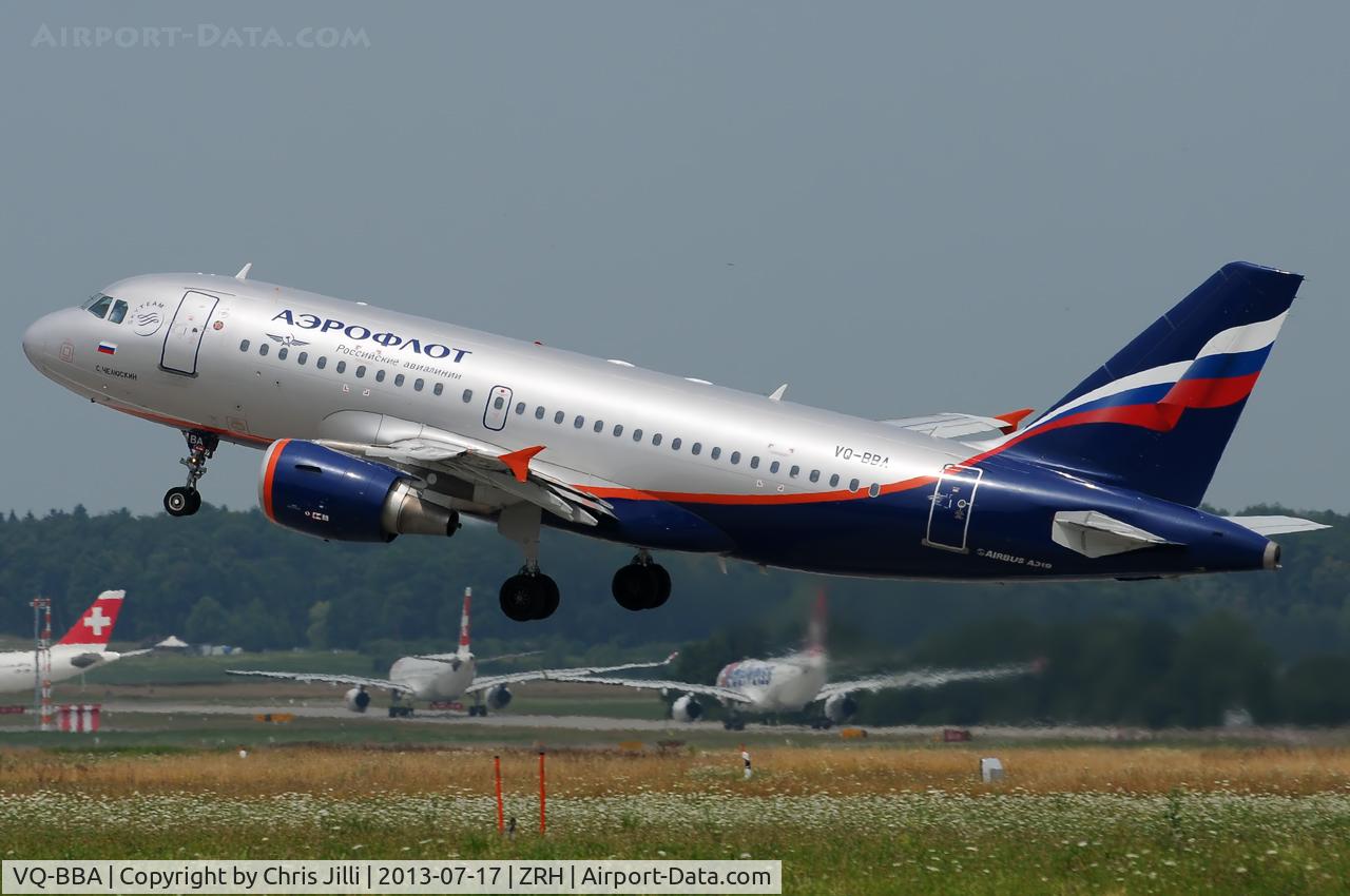 VQ-BBA, 2009 Airbus A319-112 C/N 3794, Aeroflot