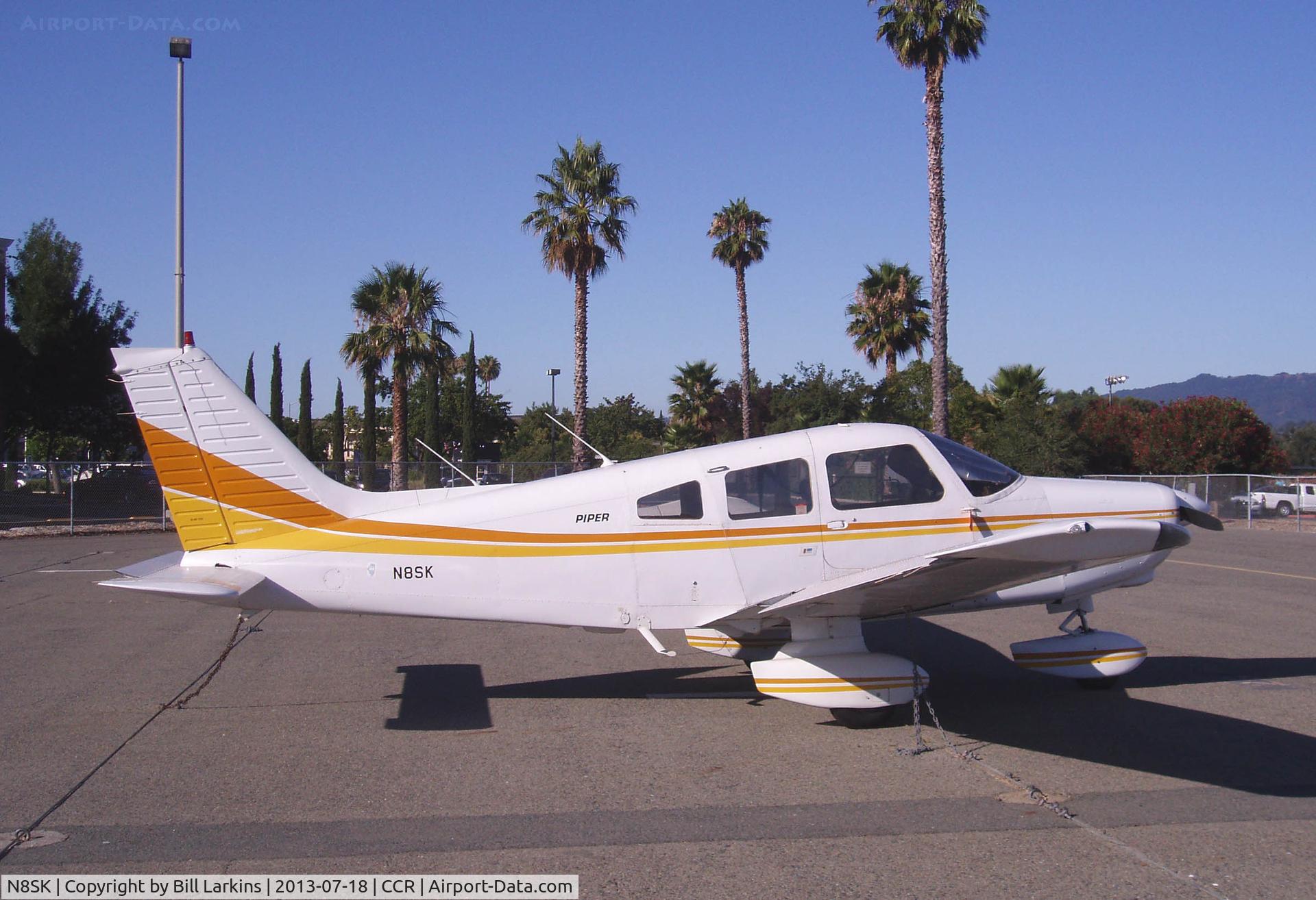 N8SK, 1978 Piper PA-28-161 C/N 28-7816603, Visitor