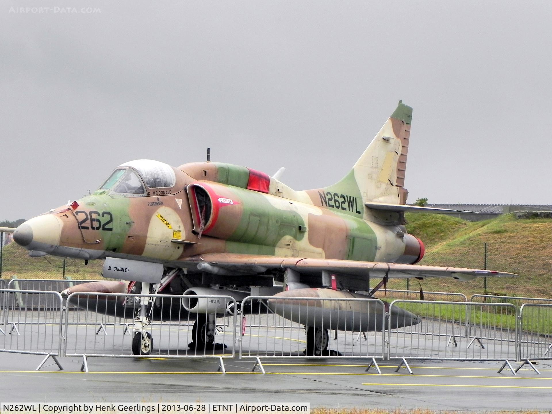 N262WL, Douglas A-4N Skyhawk C/N 14465, Phantom F-4 - Farewell ; Openday at Wittmund AFB, Germany
