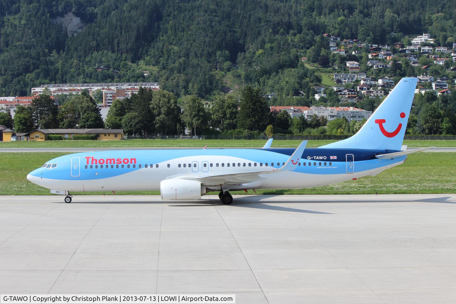 G-TAWO, 2013 Boeing 737-8K5 C/N 37255, from London LGW