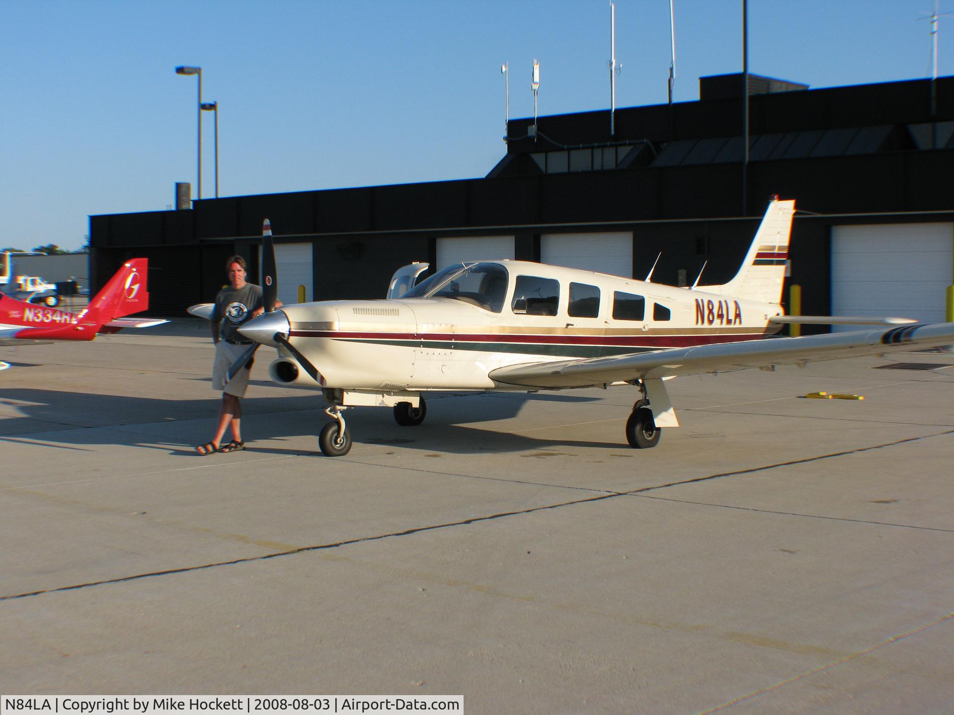 N84LA, 1980 Piper PA-32R-301T Turbo Saratoga C/N 32R-8029102, At Oshgosh 2008