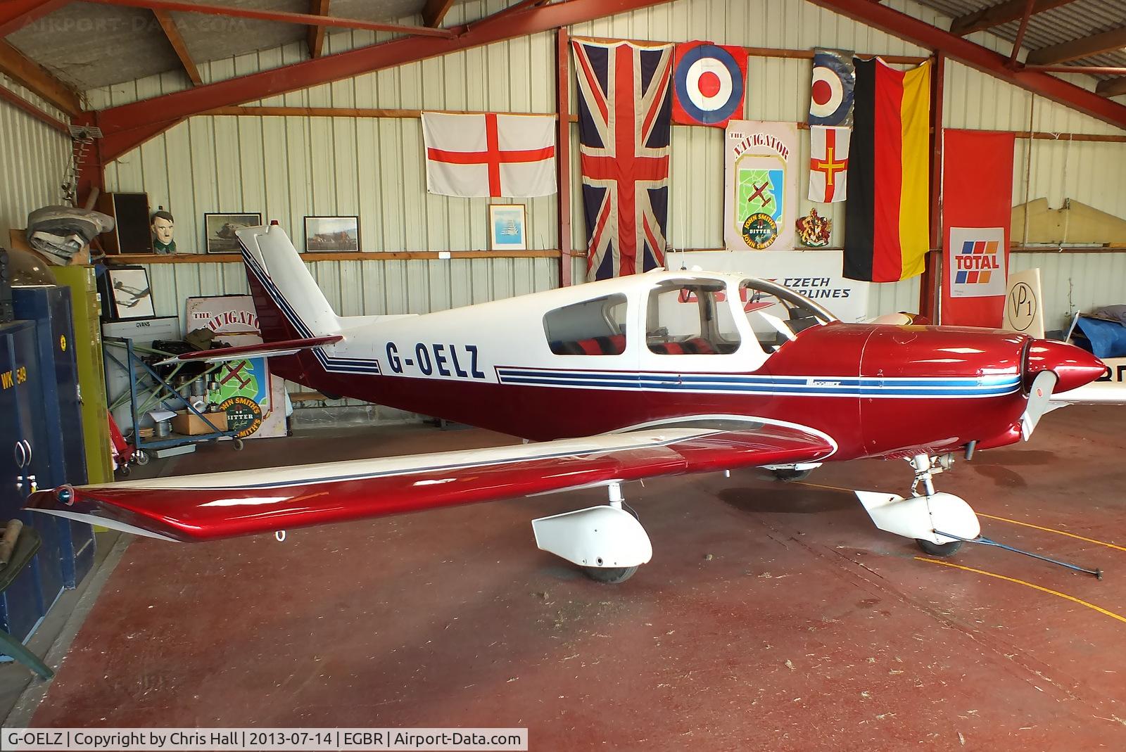 G-OELZ, 1972 Wassmer WA-52 Europa C/N 66, at the Real Aeroplane Club's Wings & Wheels fly-in, Breighton