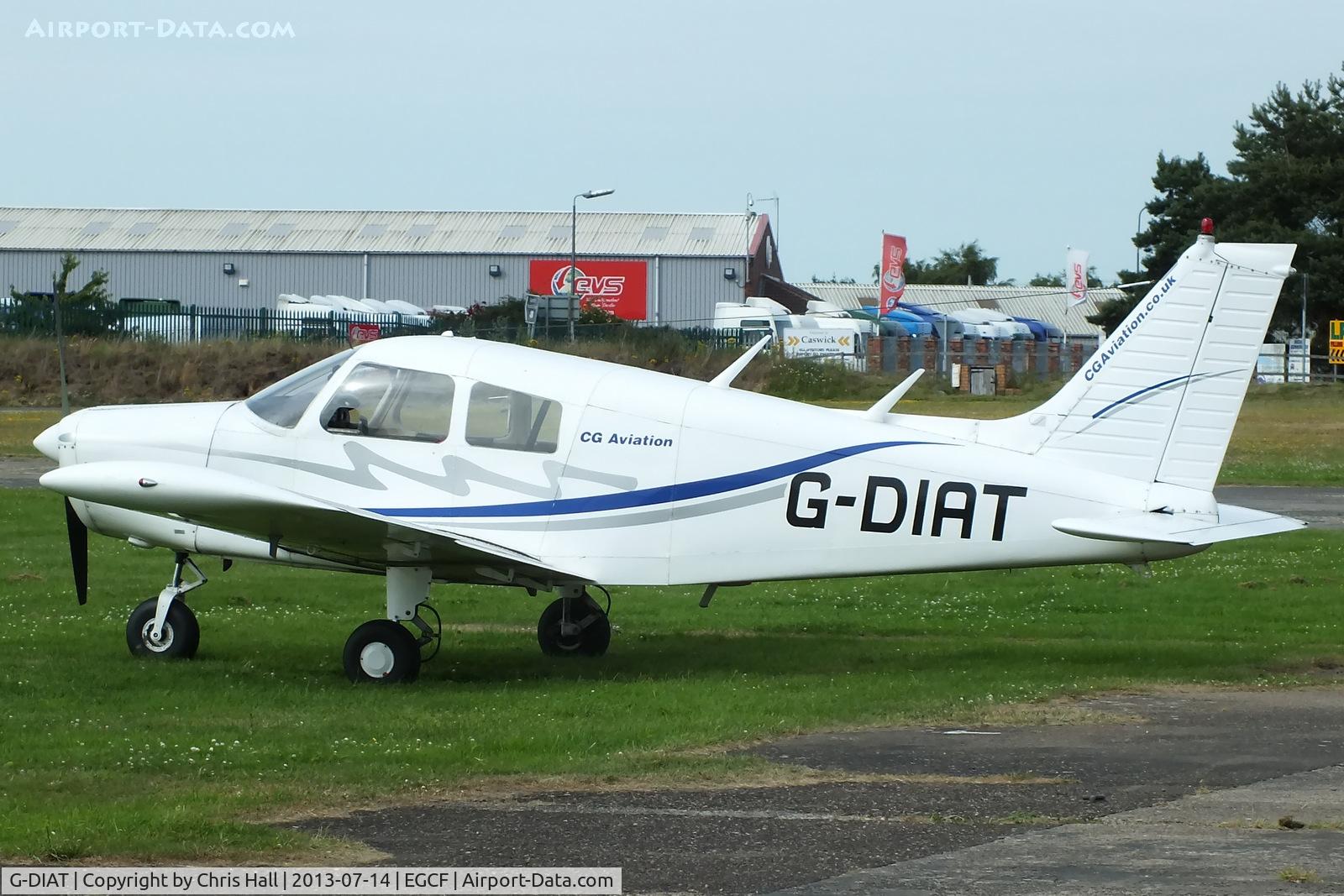 G-DIAT, 1974 Piper PA-28-140 Cherokee Cruiser C/N 28-7425322, Privately owned