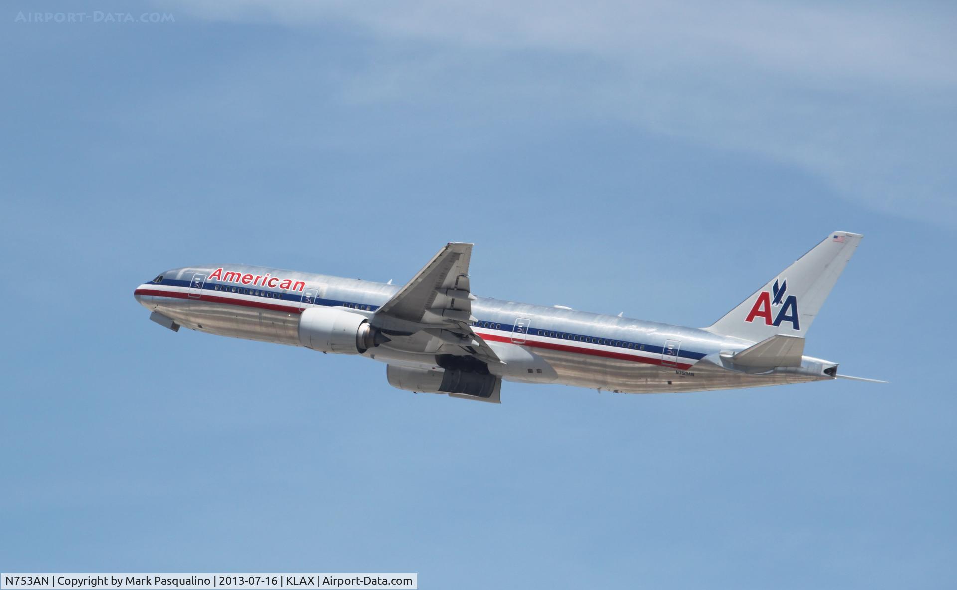 N753AN, 2001 Boeing 777-223 C/N 30261, Boeing 777-200
