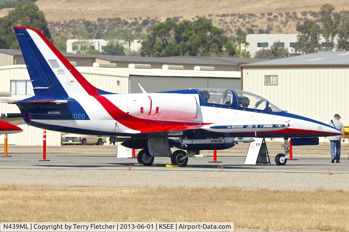 N439ML, 1979 Aero L-39Z0 Albatros C/N 731020, At 2013 Wings Over Gillespie Airshow in San Diego , California