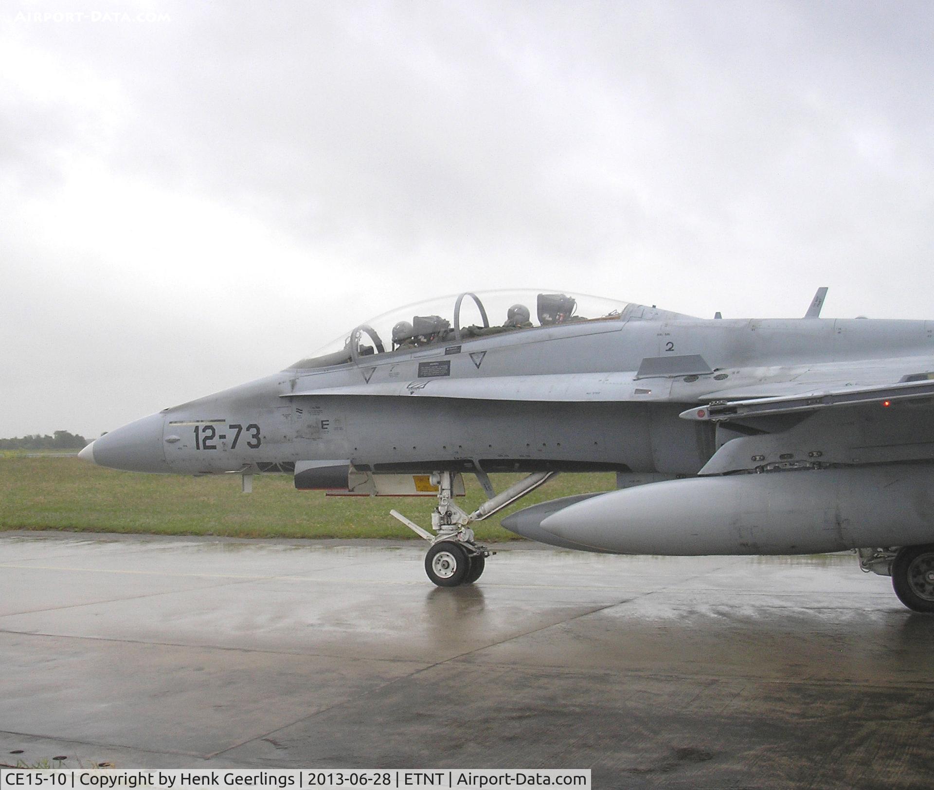 CE15-10, McDonnell Douglas EF-18BM Hornet C/N 0523/B089, Phantom F-4F Farewell Airshow at Wittmund AFB