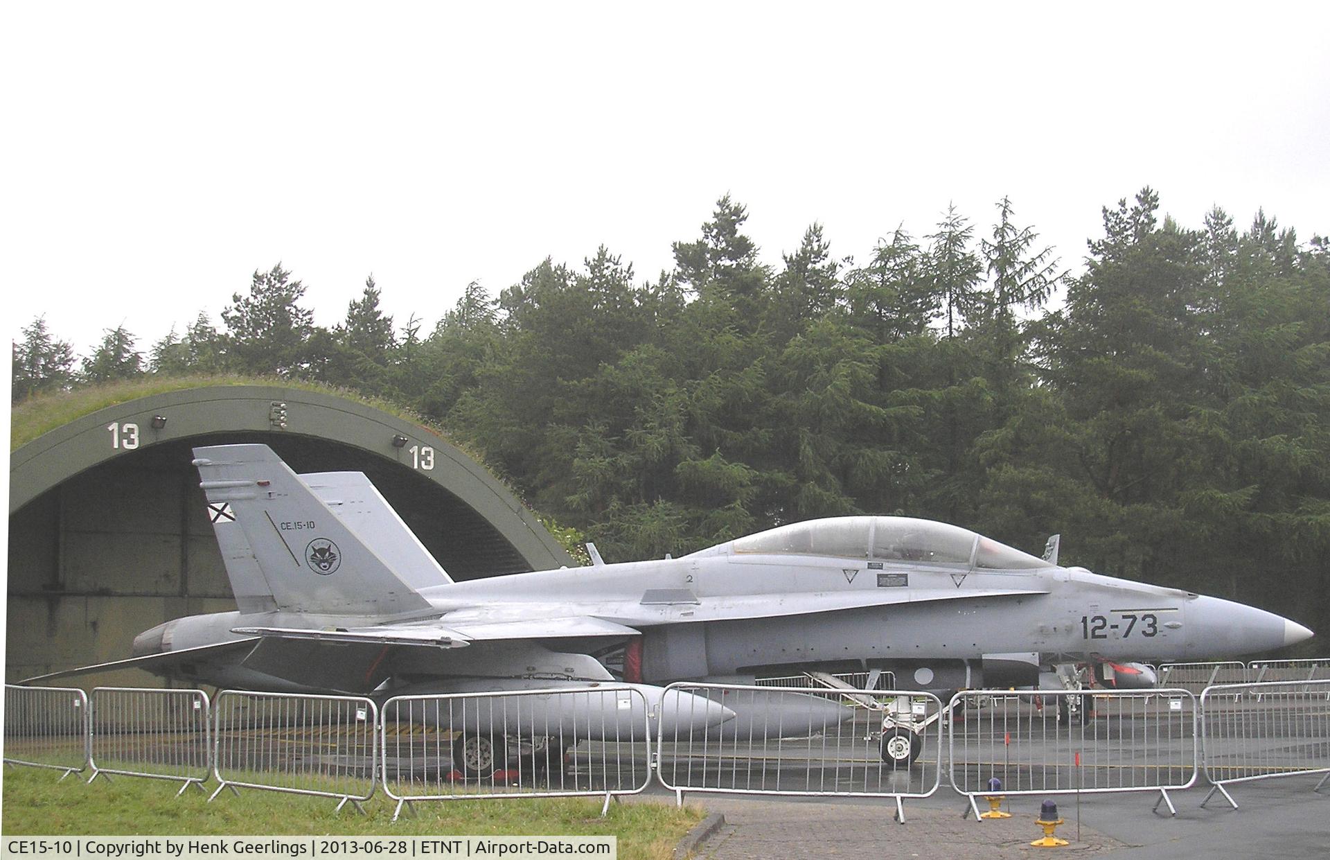 CE15-10, McDonnell Douglas EF-18BM Hornet C/N 0523/B089, Phantom F-4F Farewell Airshow at Wittmund AFB