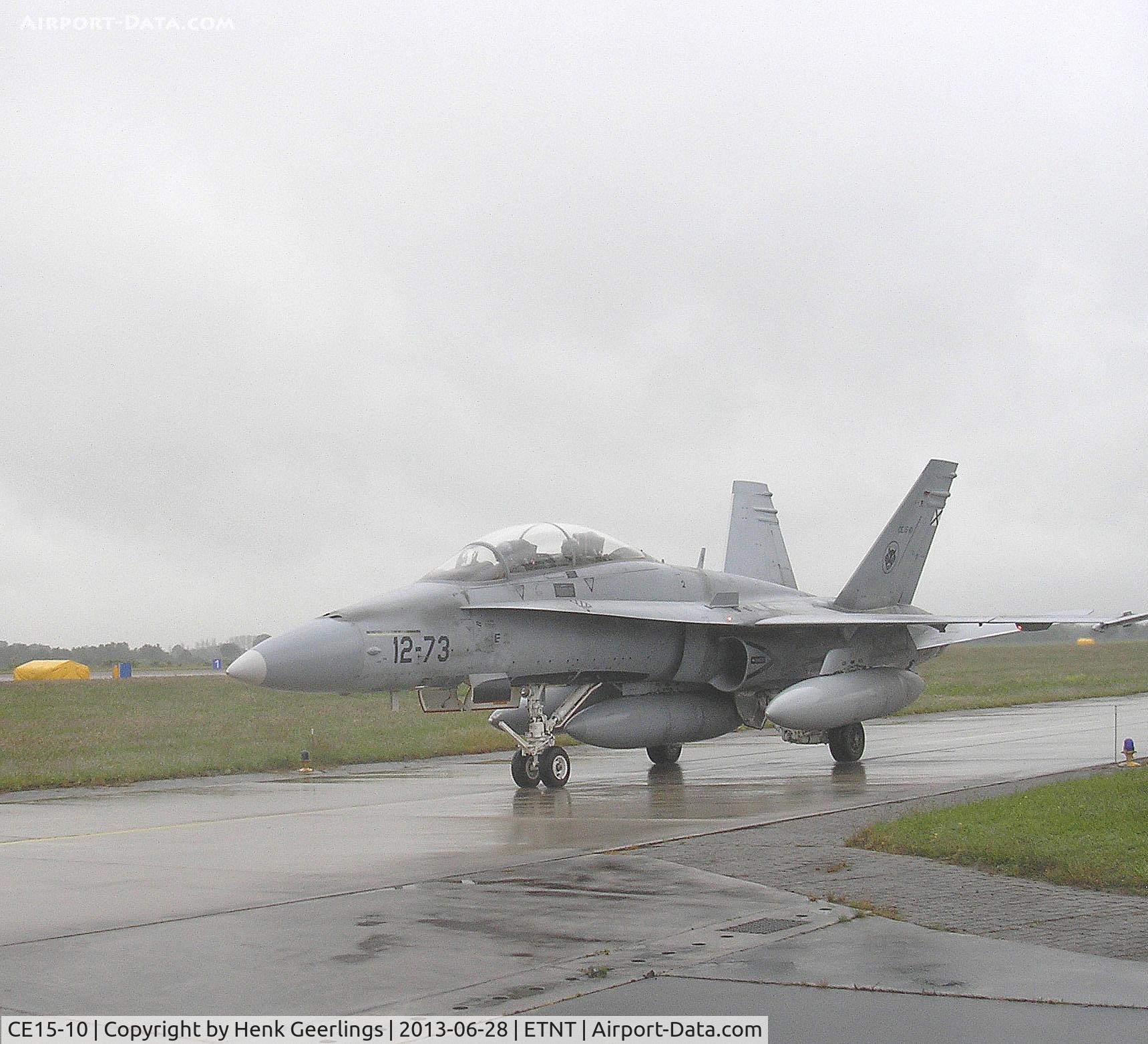 CE15-10, McDonnell Douglas EF-18BM Hornet C/N 0523/B089, Phantom F-4F Farewell Airshow at Wittmund AFB