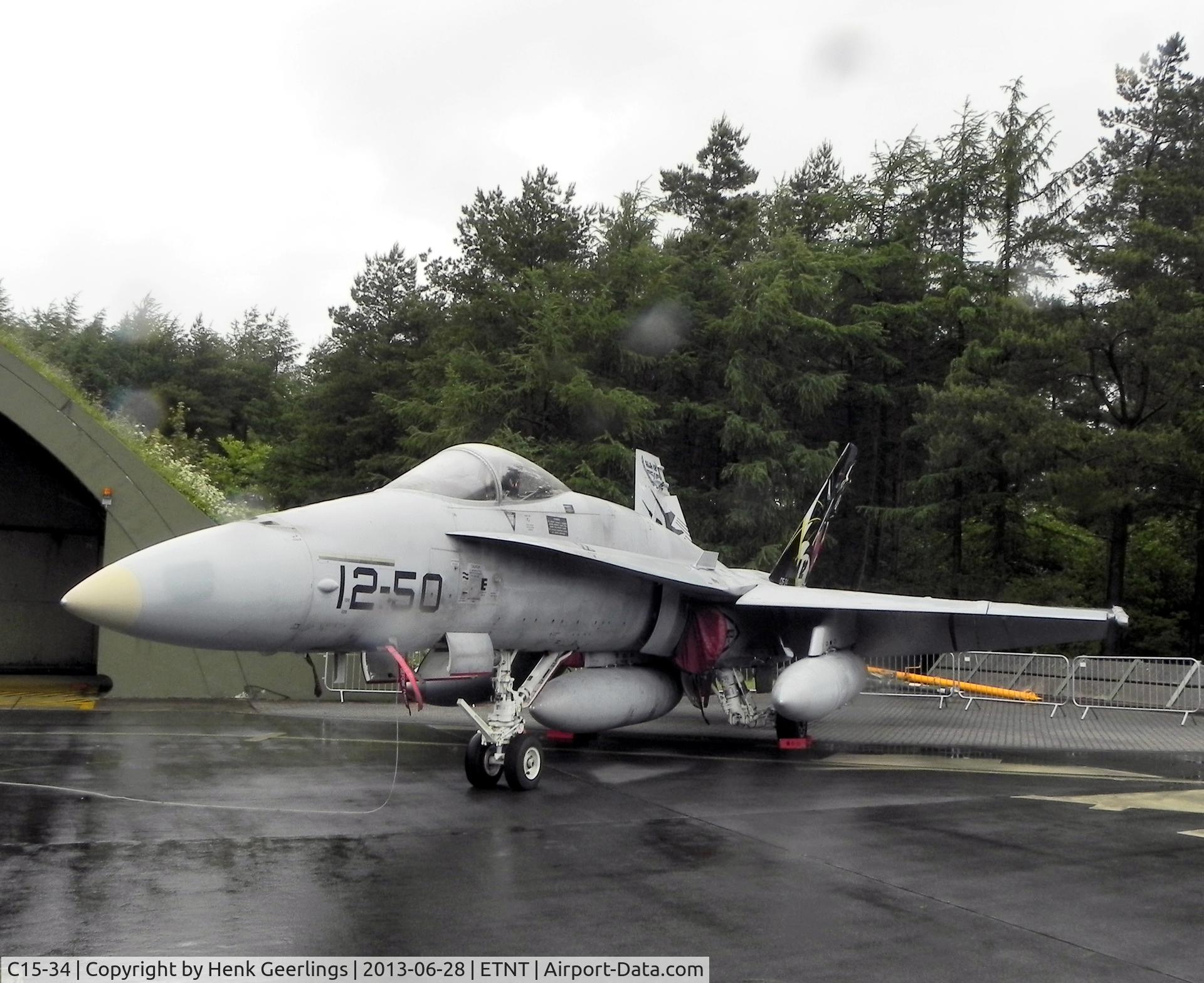 C15-34, McDonnell Douglas EF-18A+ Hornet C/N 0638/A530, Phantom F-4F Farewell Airshow at Wittmund AFB
