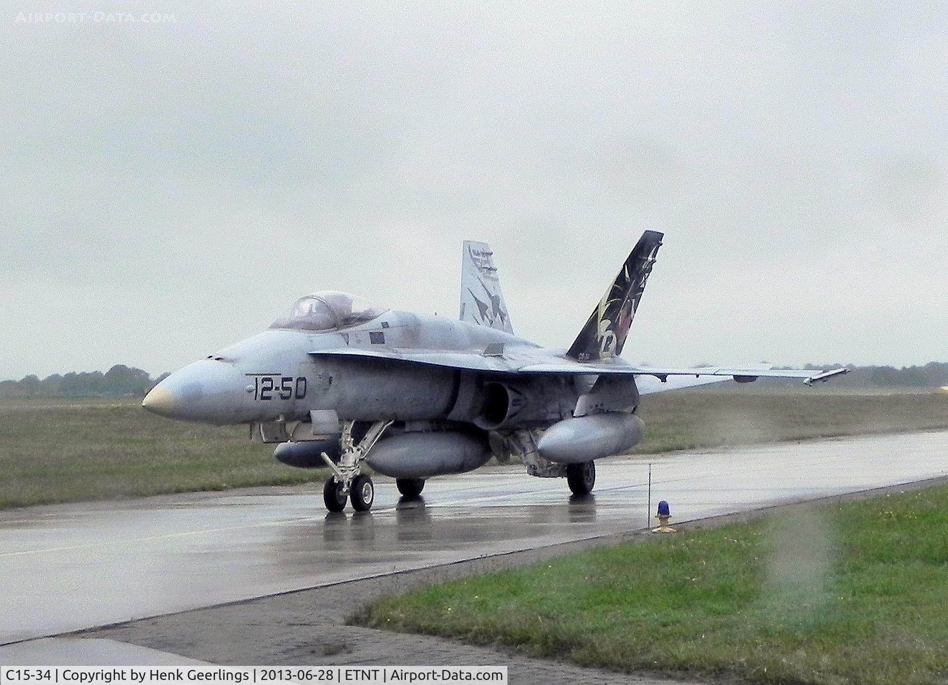 C15-34, McDonnell Douglas EF-18A+ Hornet C/N 0638/A530, Phantom F-4F Farewell Airshow at Wittmund AFB
