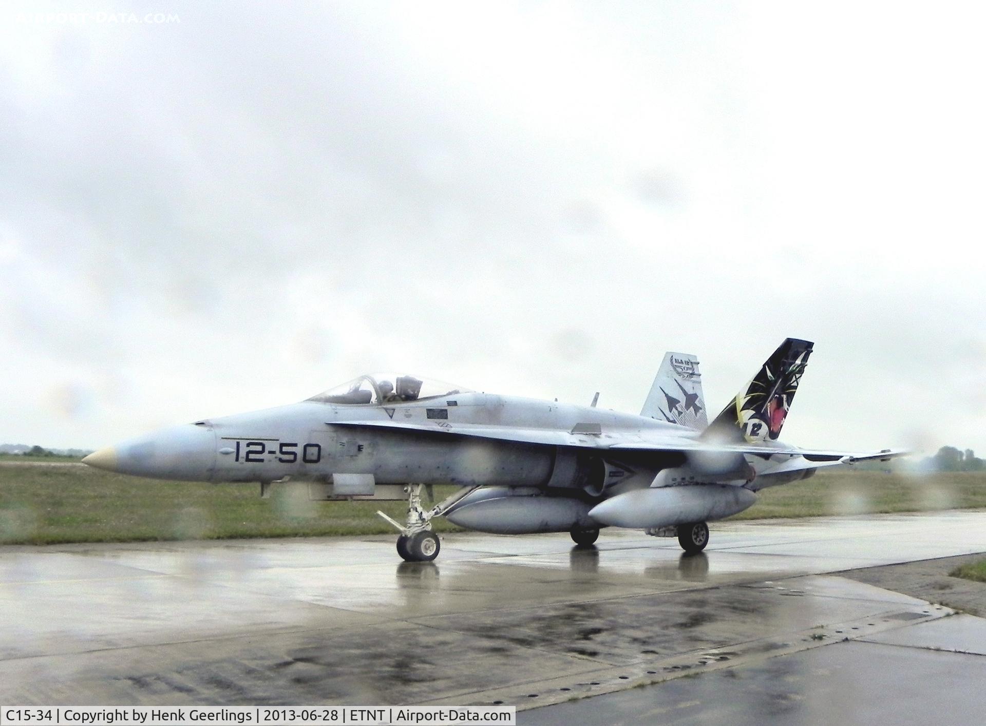 C15-34, McDonnell Douglas EF-18A+ Hornet C/N 0638/A530, Phantom F-4F Farewell Airshow at Wittmund AFB