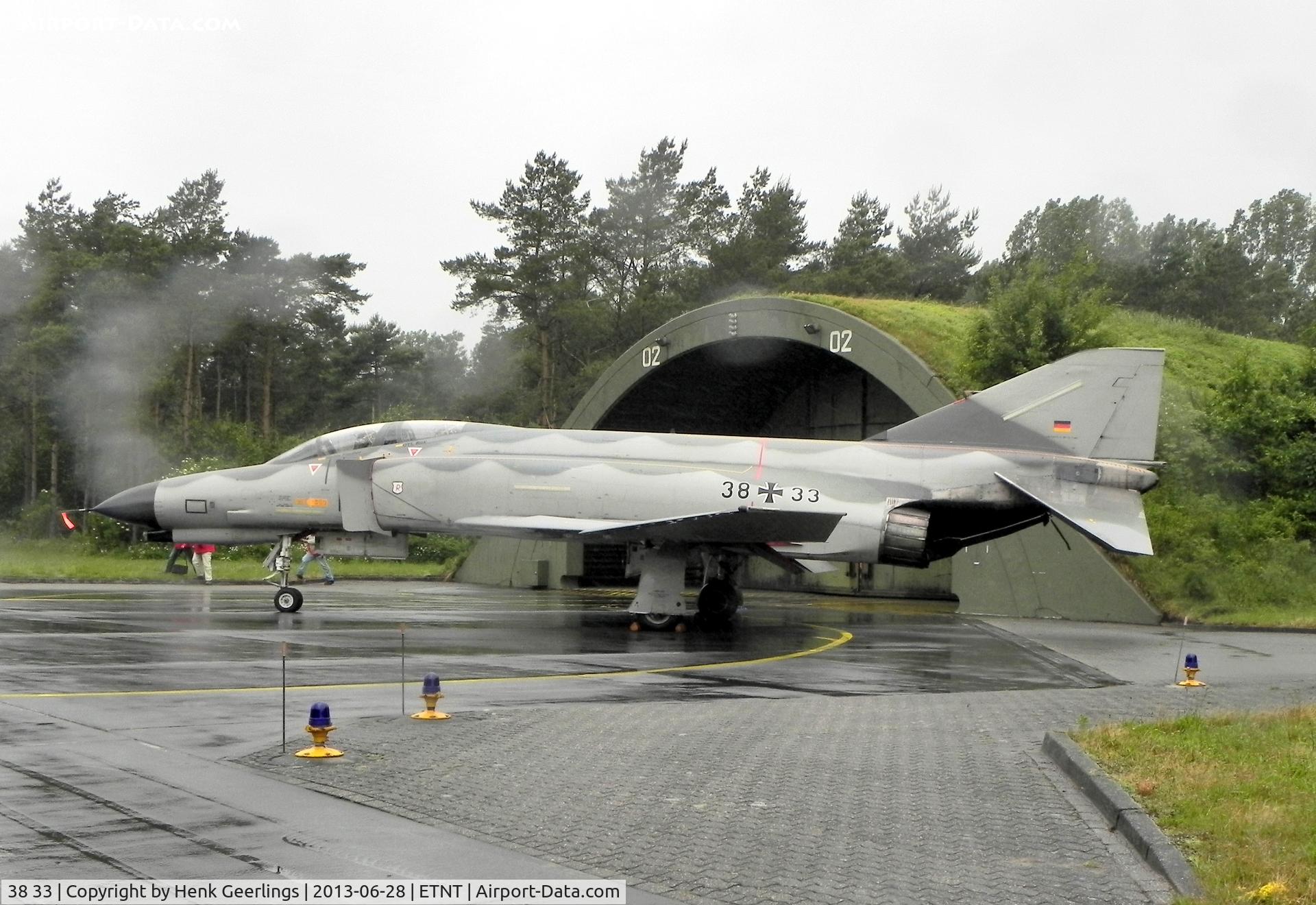 38 33, 1972 McDonnell Douglas F-4F Phantom II C/N 4704, Phantom F-4F Farewell Airshow at Wittmund AFB
