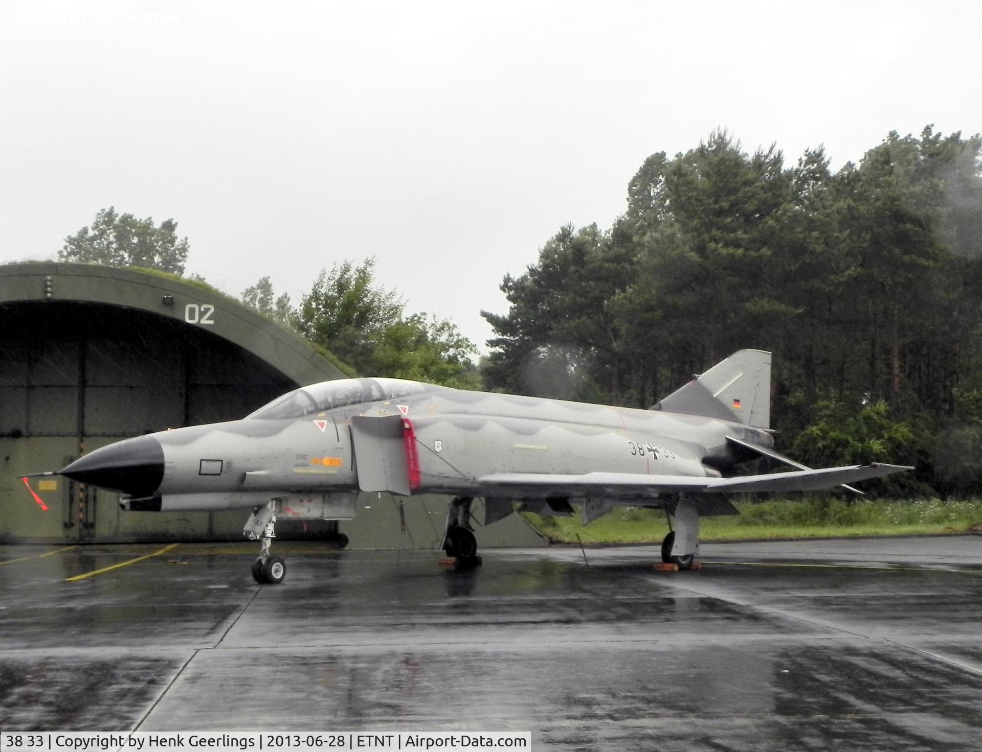 38 33, 1972 McDonnell Douglas F-4F Phantom II C/N 4704, Phantom F-4F Farewell Airshow at Wittmund AFB

Rain and rain