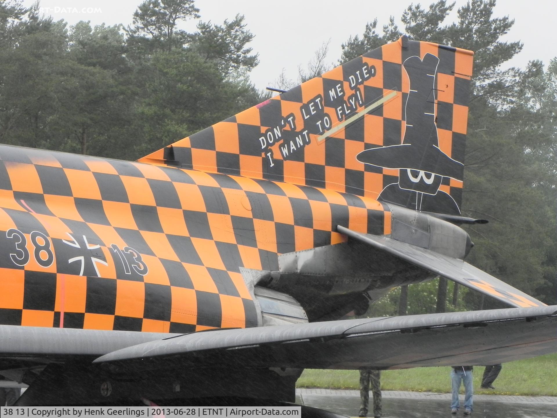 38 13, 1972 McDonnell Douglas F-4F Phantom II C/N 4644, Phantom F-4F Farewell Airshow at Wittmund AFB