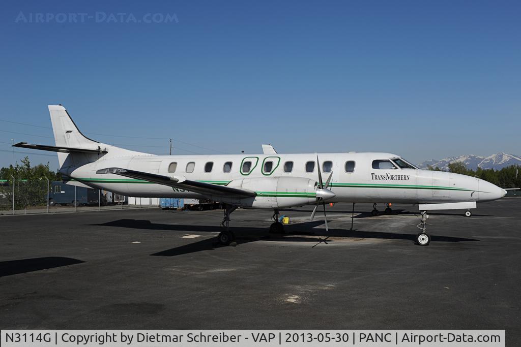 N3114G, 1984 Fairchild SA-227AC Metro III C/N AC-583, Trans Northern Metroliner
