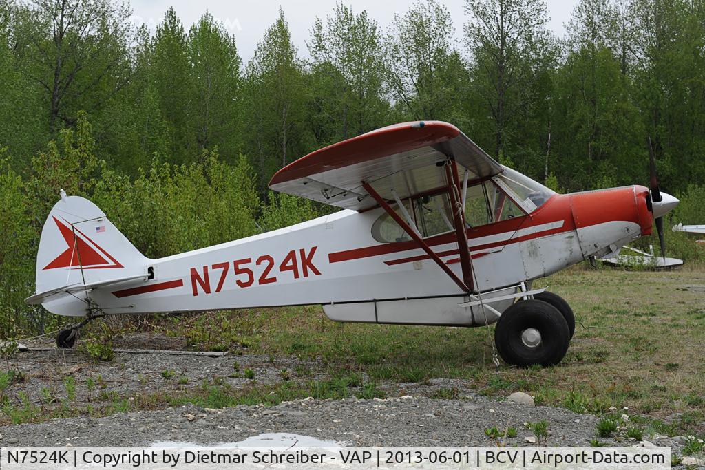 N7524K, 1950 Piper PA-18-95 Super Cub Super Cub C/N 18-240, Piper 18