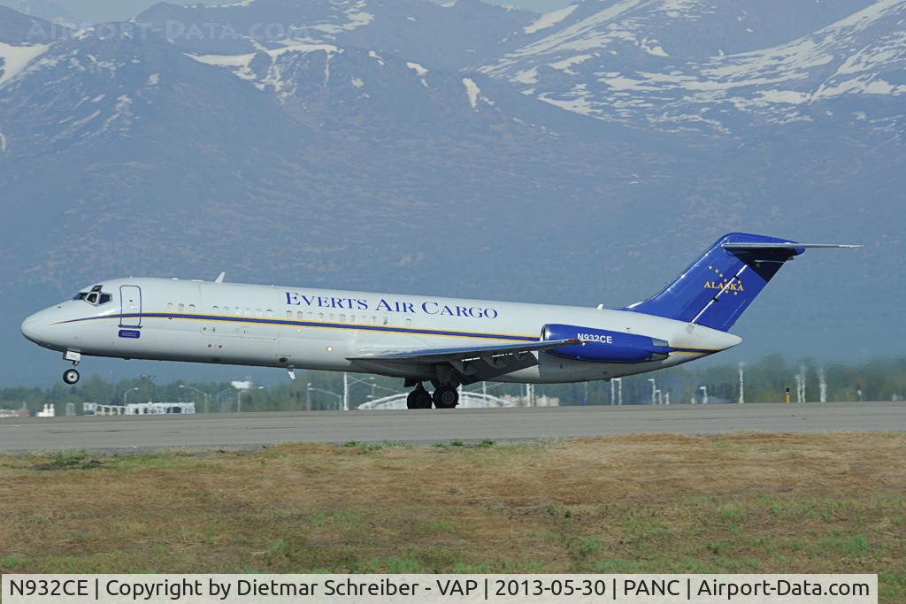 N932CE, 1970 Douglas DC-9-33F C/N 47465, Everts Air Cargo DC9-30