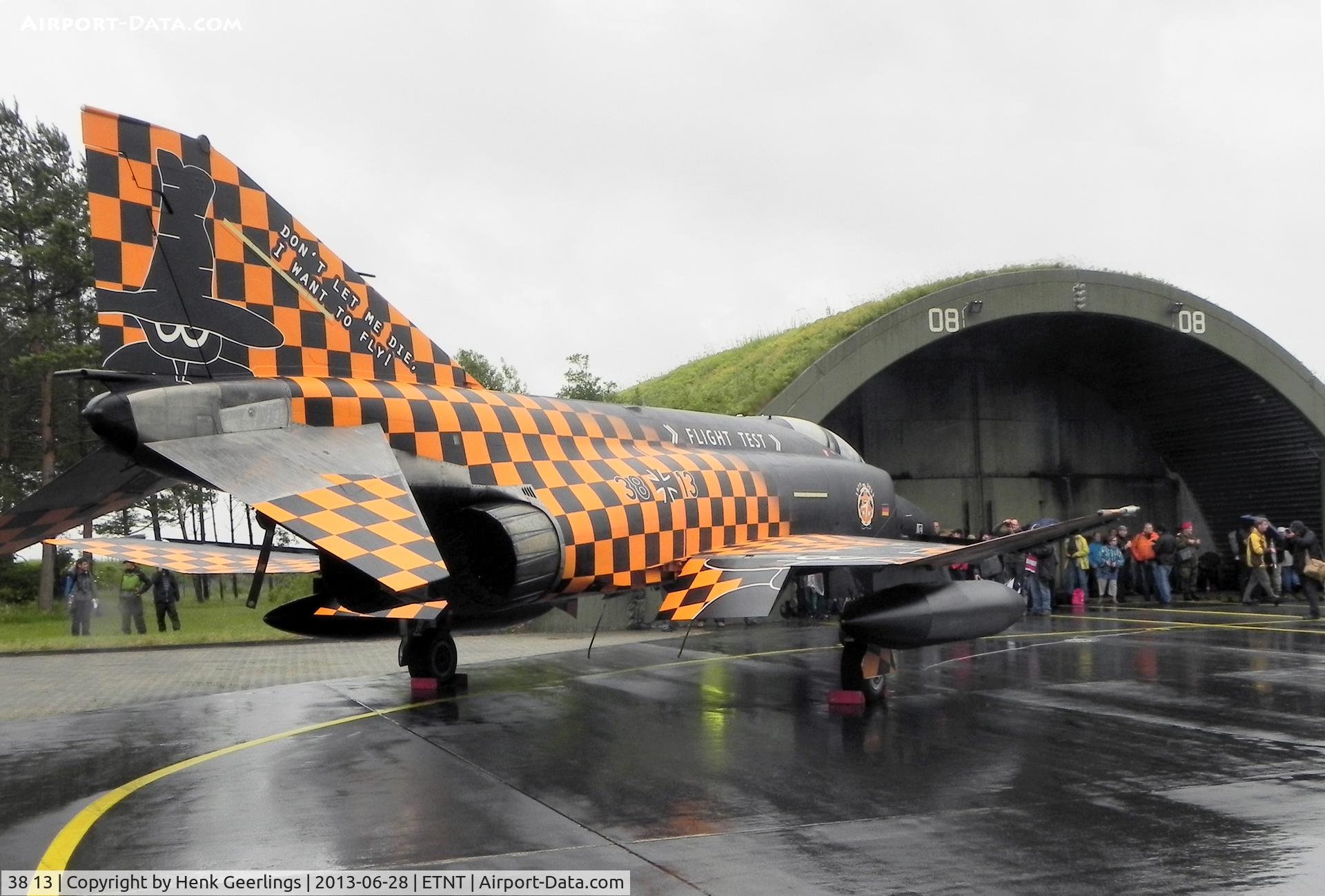 38 13, 1972 McDonnell Douglas F-4F Phantom II C/N 4644, Phantom F-4F Farewell Airshow at Wittmund AFB

Flight Test  x Spcl cs   Rain and rain