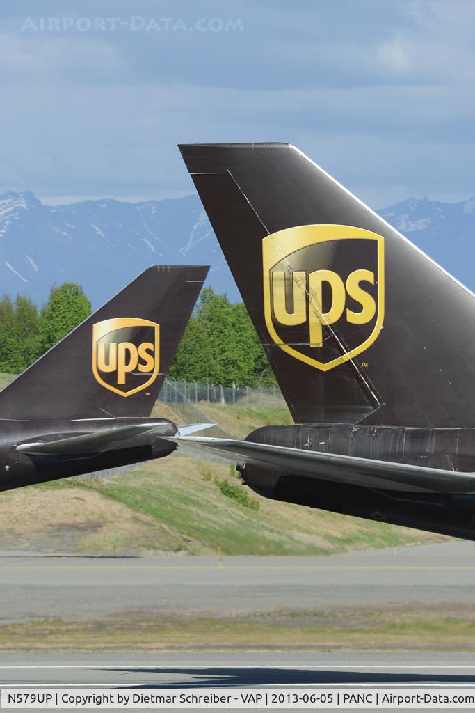 N579UP, 1993 Boeing 747-45E C/N 26062, UPS Boeing 747-400