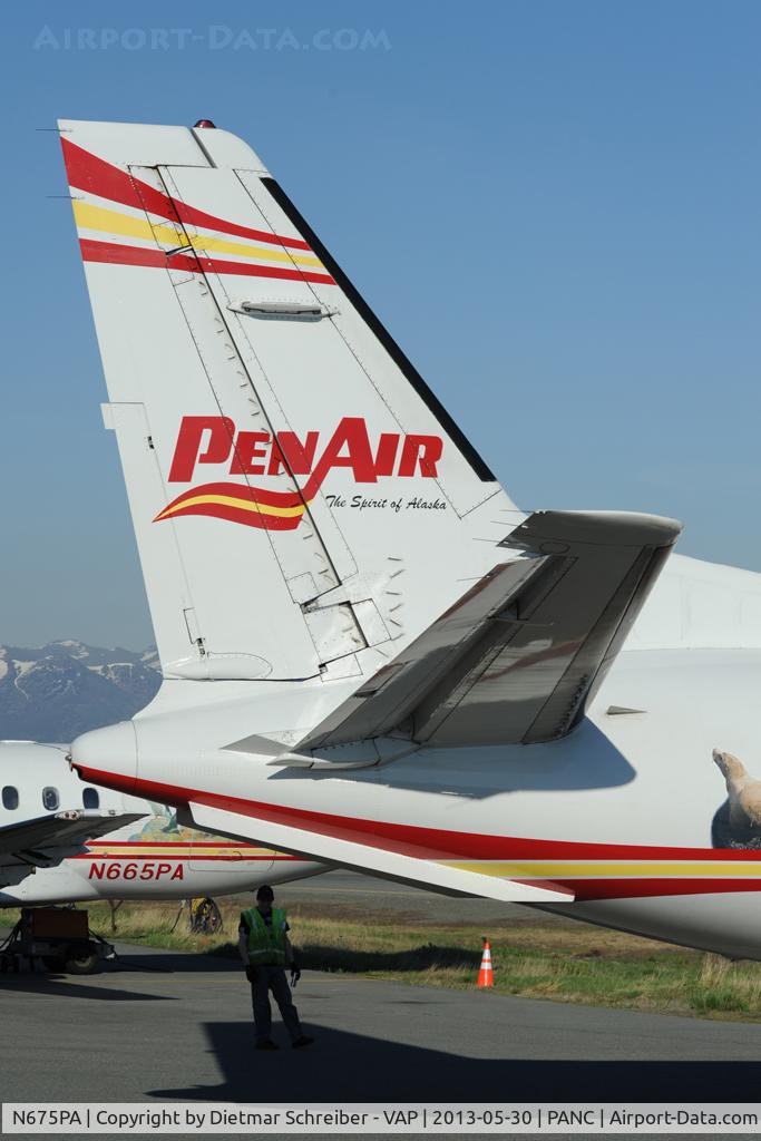 N675PA, 1990 Saab 340B C/N 340B-206, Penair Saab 340