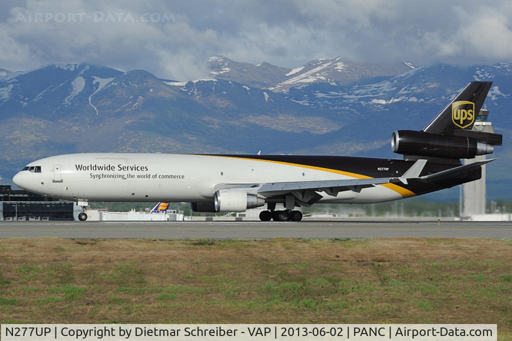 N277UP, 1995 McDonnell Douglas MD-11 C/N 48578, UPS MD11