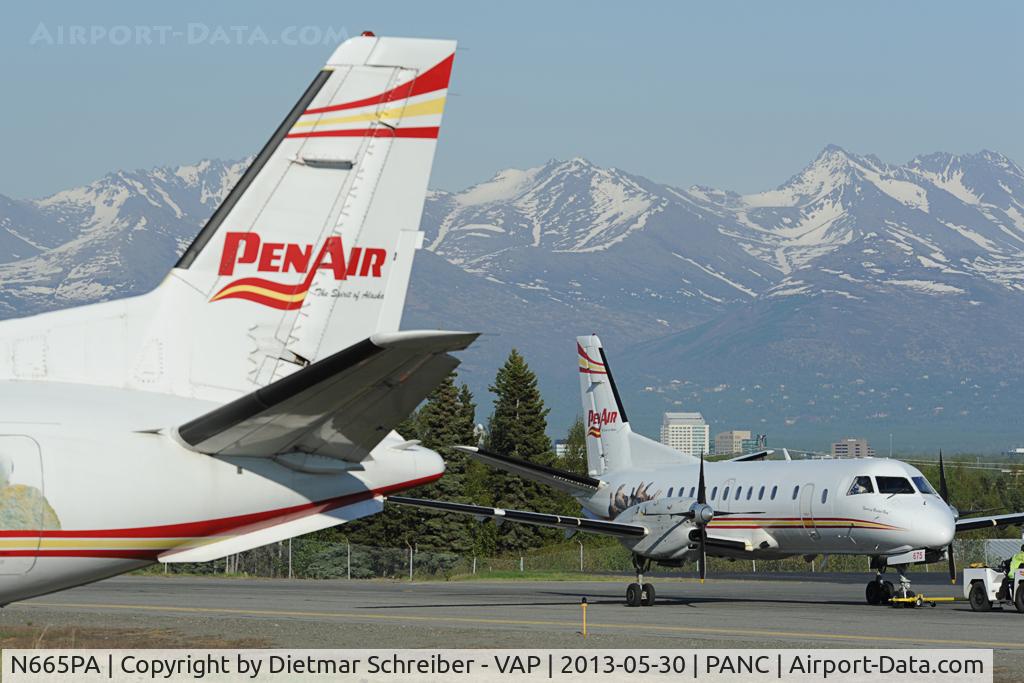 N665PA, 1990 Saab 340B C/N 340B-181, Penair Saab 340