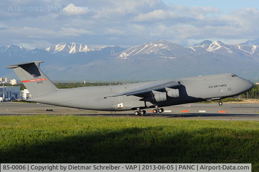 85-0006, 1985 Lockheed C-5B Galaxy C/N 500-0092, USAF Galaxy