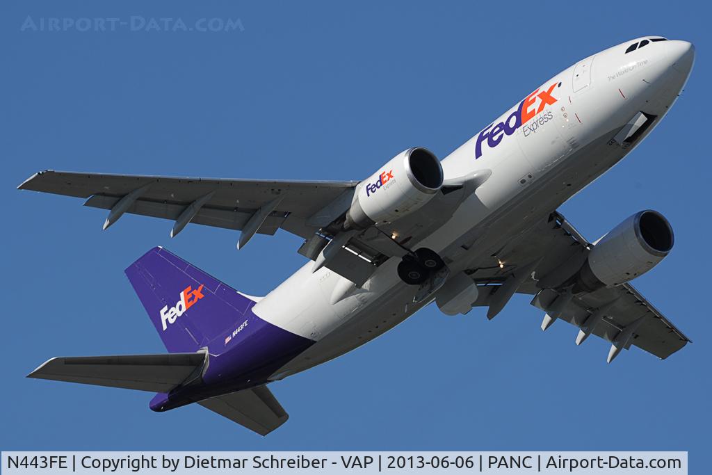 N443FE, 1984 Airbus A310-203 C/N 283, Fedex Airbus A310