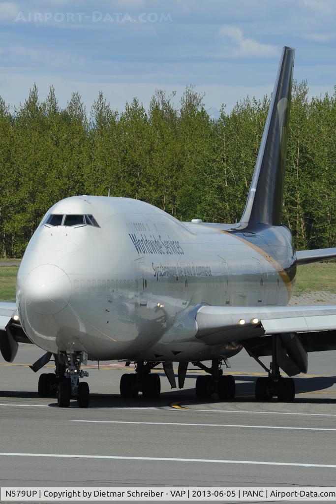 N579UP, 1993 Boeing 747-45E C/N 26062, UPS Boeing 747-400