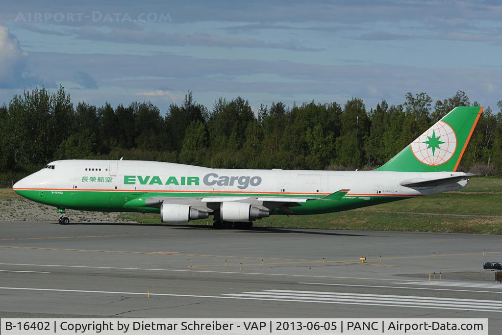 B-16402, 1992 Boeing 747-45E C/N 27063, Eva Air Boeing 747-400