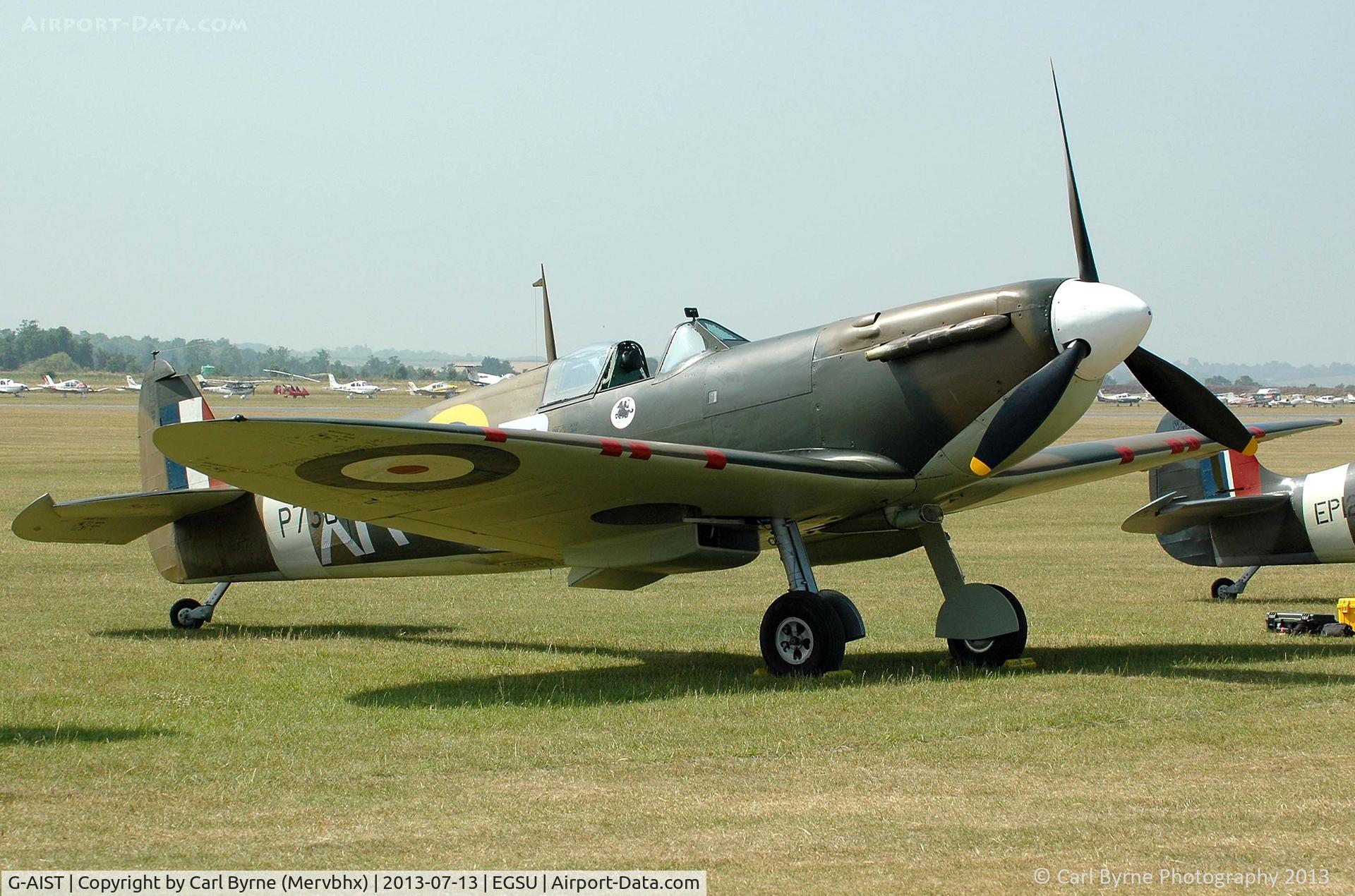 G-AIST, 1941 Supermarine 300 Spitfire Mk1A C/N WASP/20/2, Part of the 