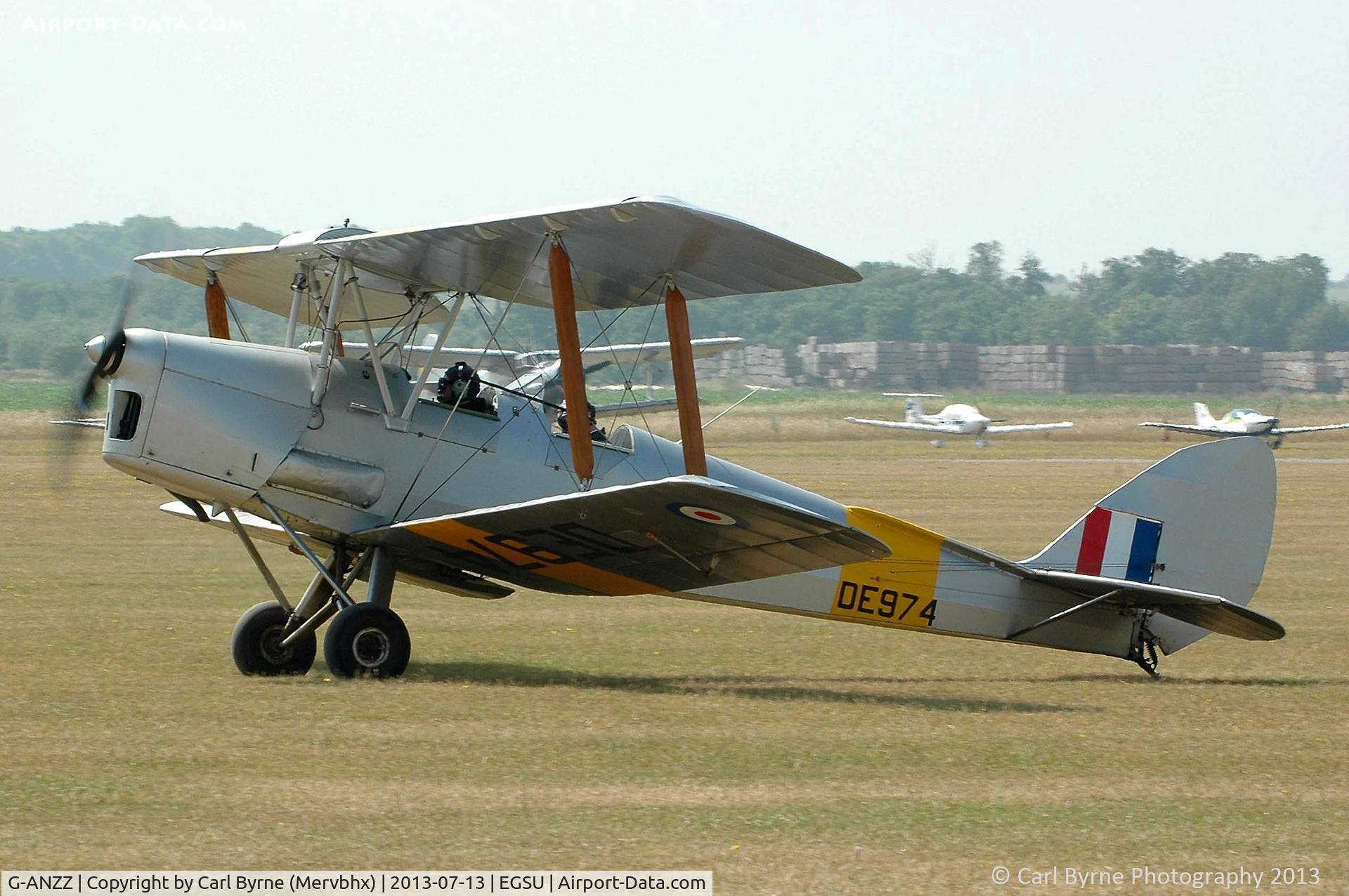 G-ANZZ, 1944 De Havilland DH-82A Tiger Moth II C/N 85834, Part of the 