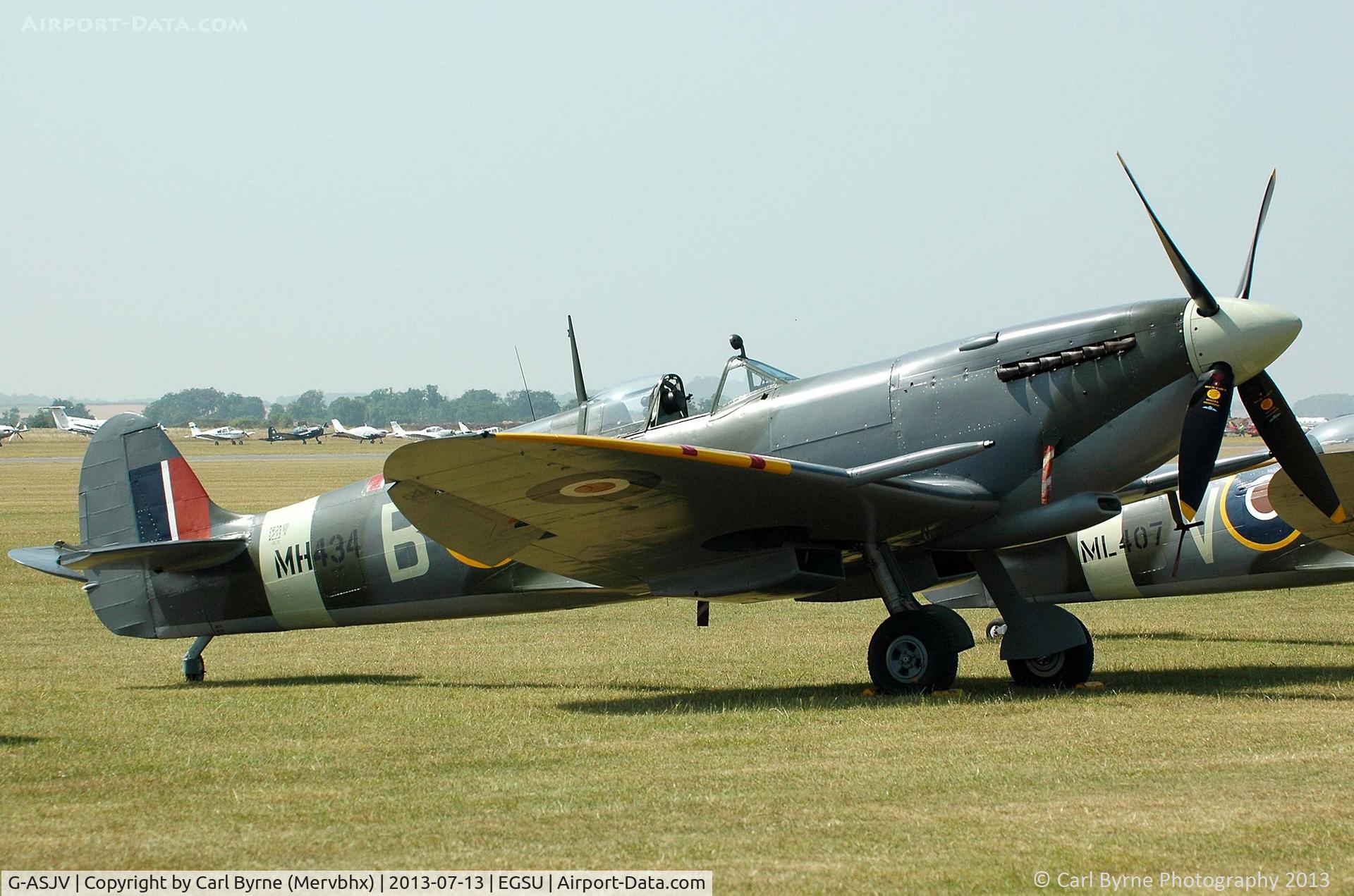 G-ASJV, 1943 Supermarine 361 Spitfire LF.IXb C/N CBAF.IX.552, Part of the 